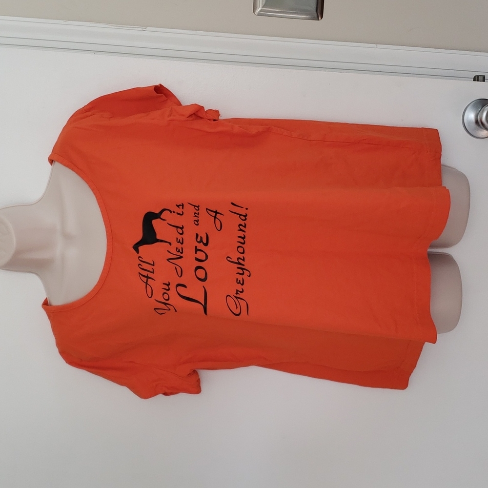 Greyhound Love Shirt Size 2XL